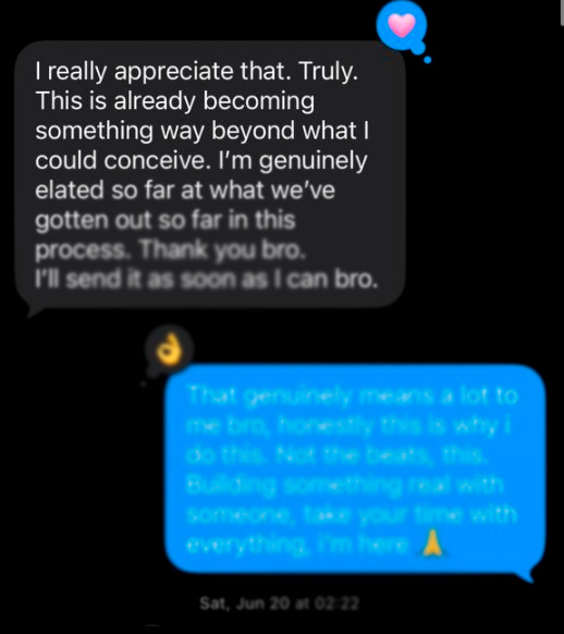 Message from an artist: this is already becoming something way beyond what I could conceive